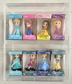 Qposketキューポスケット　ミニチュアコレクション ディズニー8個セット