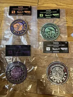 XG Custom Embroidered Patch 4種セット