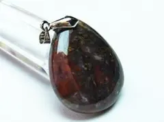 レア希少天然ティアドロップカットピーターサイトネックレス