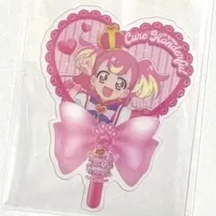 映画 キミとアイドルプリキュア 入場特典 うちわ型クリアカード キュアワンダフル