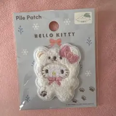 セリア♡パイルワッペン♡ハローキティ♡サンリオ