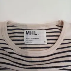 【極美品】MHL. ボーダーニット Mサイズ