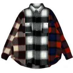 サノバチーズ CPO チェック　ジャケット厚手 ウール 日本製【未使用級】