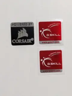 PC 部品：ステッカー