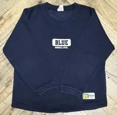 blue blue russell スウェット　ネイビー　120cm