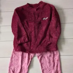 ユニクロ 鬼滅の刃・禰豆子柄フリース パジャマ