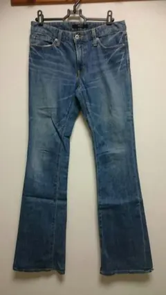 再再値下★ワイドブーツカットデニムパンツ