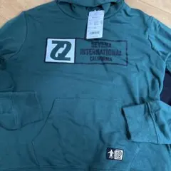 SEVEN2 グリーン パーカー 170サイズ