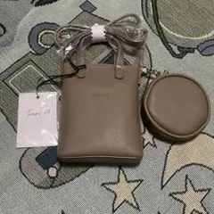 TRUNC88 ソフトレザーミニショルダーバッグ