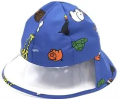 miffy ミッフィー 透明つば付き レインハット ブルー 56cmのサムネイル