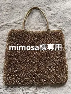 ANTEPRIMA スクエアワイヤーバッグ　ゴールドのサムネイル