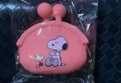 PEANUTS SNOOPY ちょっと大きなシリコンがまぐち　スヌーピー　ガチャ