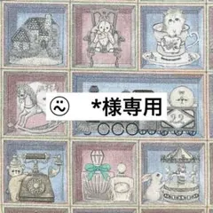 ⍨⃝ *様専用　ふんわりフラットポーチ　ユキエモン　ハンドメイド