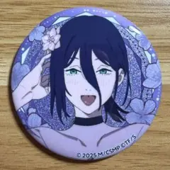yuu様 チェンソーマン レゼ デンジ プリンスホテル グリッター缶バッジ