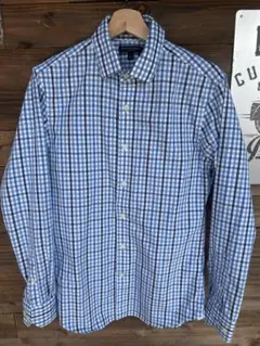 BANANA REPUBLIC バナナリパブリック チェック 長袖 シャツ　S