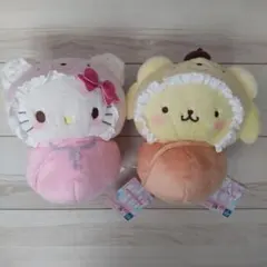 サンリオキャラクターズ　ラテクマベビーおくるみBIGぬいぐるみ