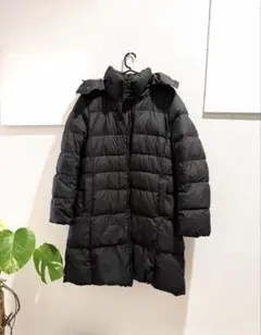 UNIQLO レディース　ダウンロングコート　ブラック