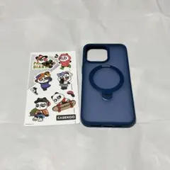 iPhone 15Pro MAX ケース MagSafe 6.3インチ ブルー