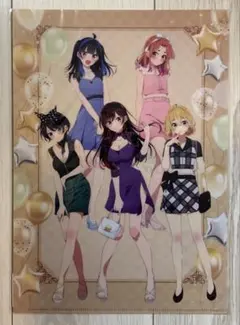 彼女、お借りします 9巻 購入特典 イラストカード7種セット かのかり