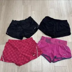 ランニング ショートパンツ NIKE PUMA 4枚セット