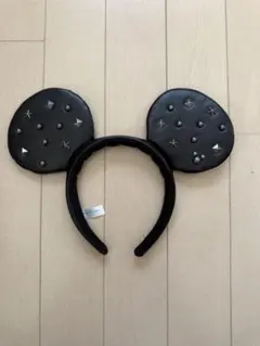 ミッキーマウス カチューシャ 黒