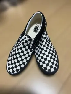 VANS チェッカーパターン スリッポン