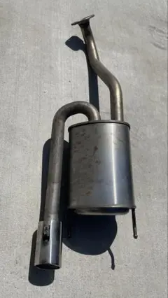 フィットGE8 ストレートマフラー GE8フィットリアピースストレートマフラー ゼロファイターオート