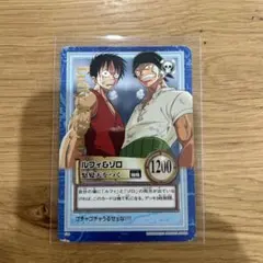絶版 初期 ワンピース カードダス ハイパーバトル ルフィ＆ゾロ カード S84