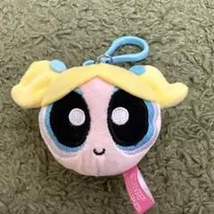 パワーパフガールズ　バブルス ぬいぐるみマスコット キーホルダー