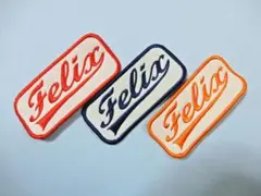 FELIX IN THE CAT ネームワッペン３枚セット ワークシャツ添付用