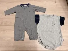 【お得】POLO Baby ロンパース 2点セット 70 まとめ売り 美品