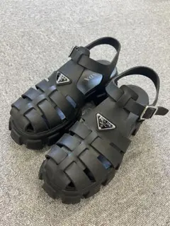 PRADA モノリス　ラバーサンダル