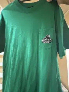 XLARGE グリーン Tシャツ ポケット付き