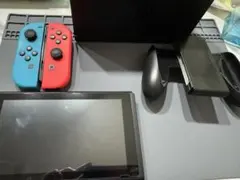 【ジャンク品】Nintendo Switch 本体セット　画面割れ