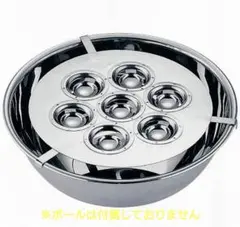 遠藤商事 業務用 キッチン 卵 黄身取 器 7連 ステンレス 日本製 極美品のサムネイル
