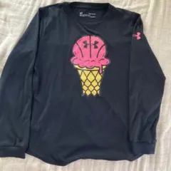 used☆150㎝Under Armour ロンT バスケ
