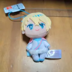 サンリオストラップ付きぬいぐるみ 水色