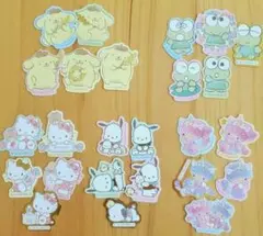 サンリオ フレークシール まとめ売り④ ポチャッコ ポムポムプリン キティなど
