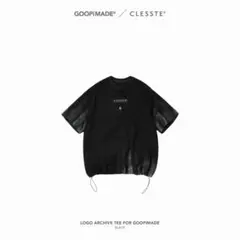 美品 COOTIE スーピマコットンスウェット カットオフ TEE ブラック L