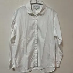 ユニクロINES DE LA FRESSANGE ホワイト長袖シャツ M