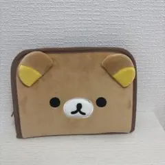 リラックマ ぬいぐるみマルチ貴重品ケース