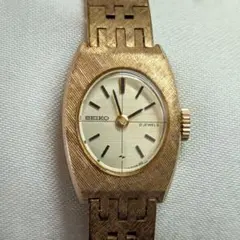 稼働品/希少】クイーンセイコー SEIKO 手巻き式 腕時計 23石 ゴールド 