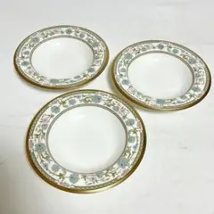 Noritake ヨシノ　ディーププレート（深皿）花柄 陶磁器皿 3枚セット