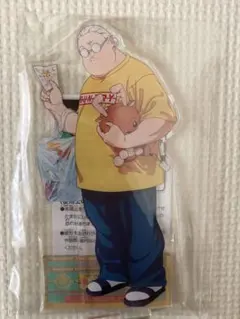 最終値下げSAKAMOTO DAYSスタンド付きビッグアクリルプレート 坂本太郎