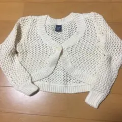 ベビーギャップ メッシュニットカーディガン ボレロ