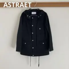ASTRAET(アストラット)黒 フードジャケットのサムネイル