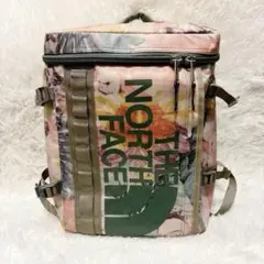【入手困難】ノースフェイスヒューズボックス21Lバレットピンクサンライズプリント