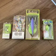 未使用ルアーセット microTAPPY ダッジ　CHOPCUT NZクローラj