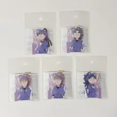 忍たま乱太郎　ミニデコステッカー 五年生 久々知 尾浜 竹谷 不破 鉢屋 5枚