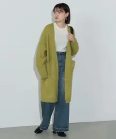 ほぼ新品 ビームス　BEAMS HEART ロングカーディガン